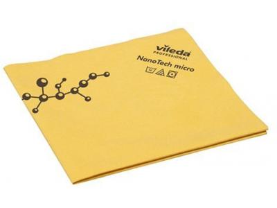 VILEDA NANOTECH MICRO GEEL 5ST