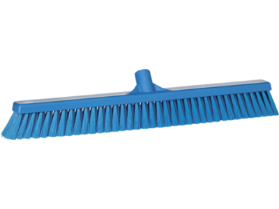 VIKAN VEEGBORSTEL ZACHT BLAUW 60CM