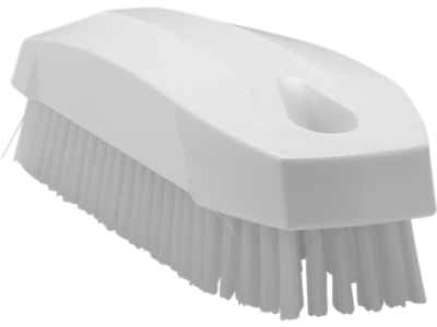 VIKAN NAGELBORSTEL HARD WIT 11,5CM