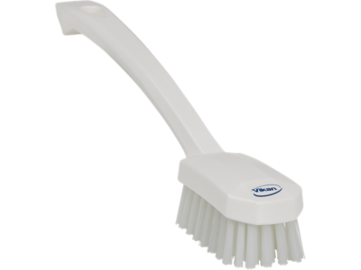 VIKAN HANDBORSTEL MEDIUM WIT 26CM