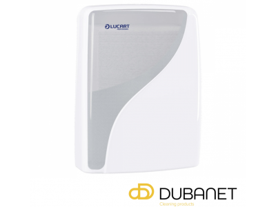 LUCART DISPENSER SLIM HANDDOEK WIT 892986