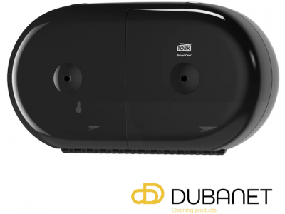 TORK SMARTONE DISPENSER MINI TWIN ZWART