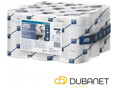 TORK REFLEX MINI M3 WIPING PAPER PLUS WIT 473474