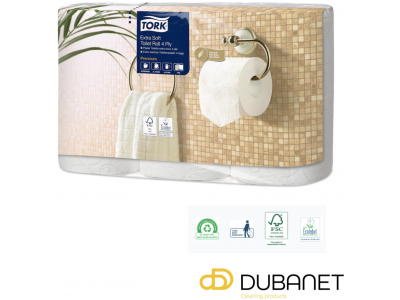 Tork Extra Zacht Traditioneel Toiletpapier Premium - 4-Laags