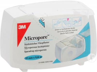 Micropore dispenser 2.5cm x 9.14m 1535E-1