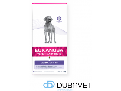 EUKANUBA VET DIET DERMATOSIS FP DOG 12KG