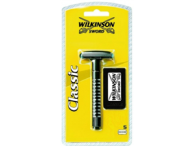 HANDVAT SCHEERMES EDGE WILKINSON + 5 SCHEERMESJES
