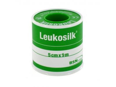 LEUKOSILK S ROL 5CMX9.2M