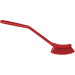 VIKAN AFWASBORSTEL MEDIUM ROOD 29CM (1)