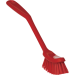 VIKAN AFWASBORSTEL MEDIUM ROOD 29CM