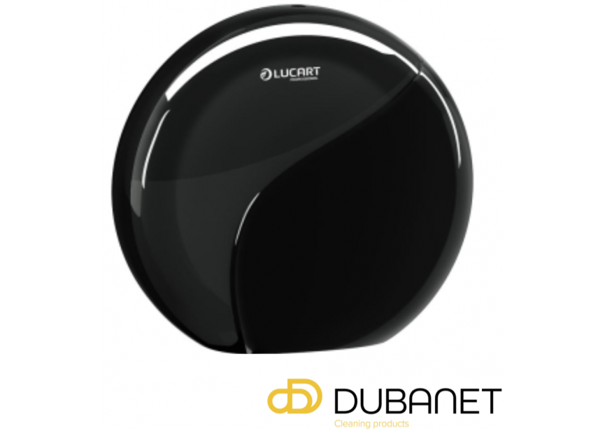 LUCART DISPENSER MINI JUMBO ZWART 892324