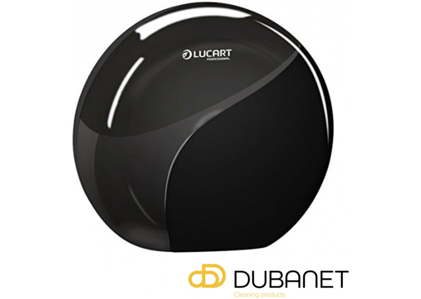 LUCART DISPENSER MAXI JUMBO ZWART 892328