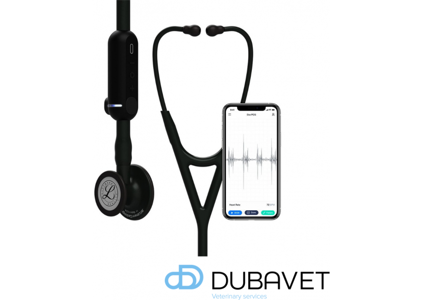 STETHOSCOOP LITTMANN DIGITAL CORE BLACK 3M 8490 (1)