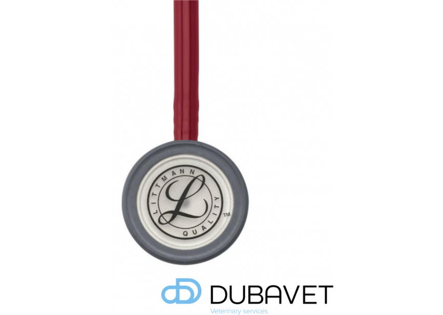 STETHOSCOOP LITTMANN CLASSIC 3 BORDEAUX 3M 5627 (2)