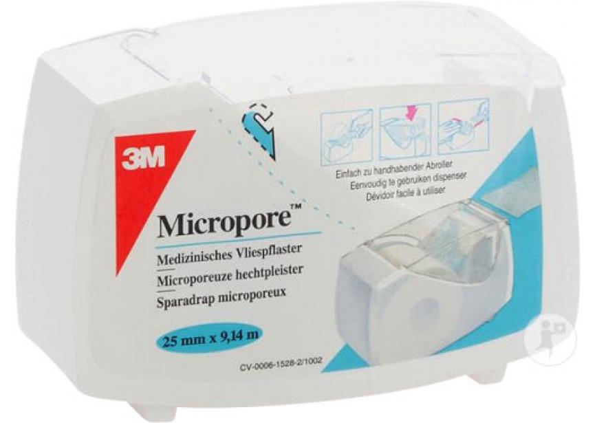 Micropore dispenser 2.5cm x 9.14m 1535E-1