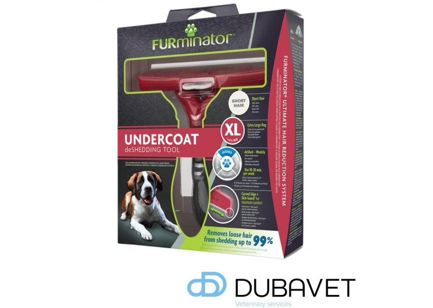 FURMINATOR DESHEDDING HOND XL KORT HAAR ROOD (1)